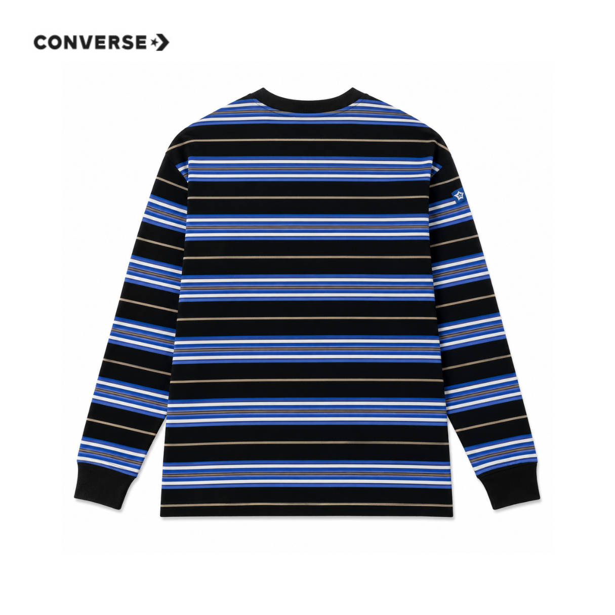 Converse x Matsui Boys Long Sleeve Striped Top (Little Kids)