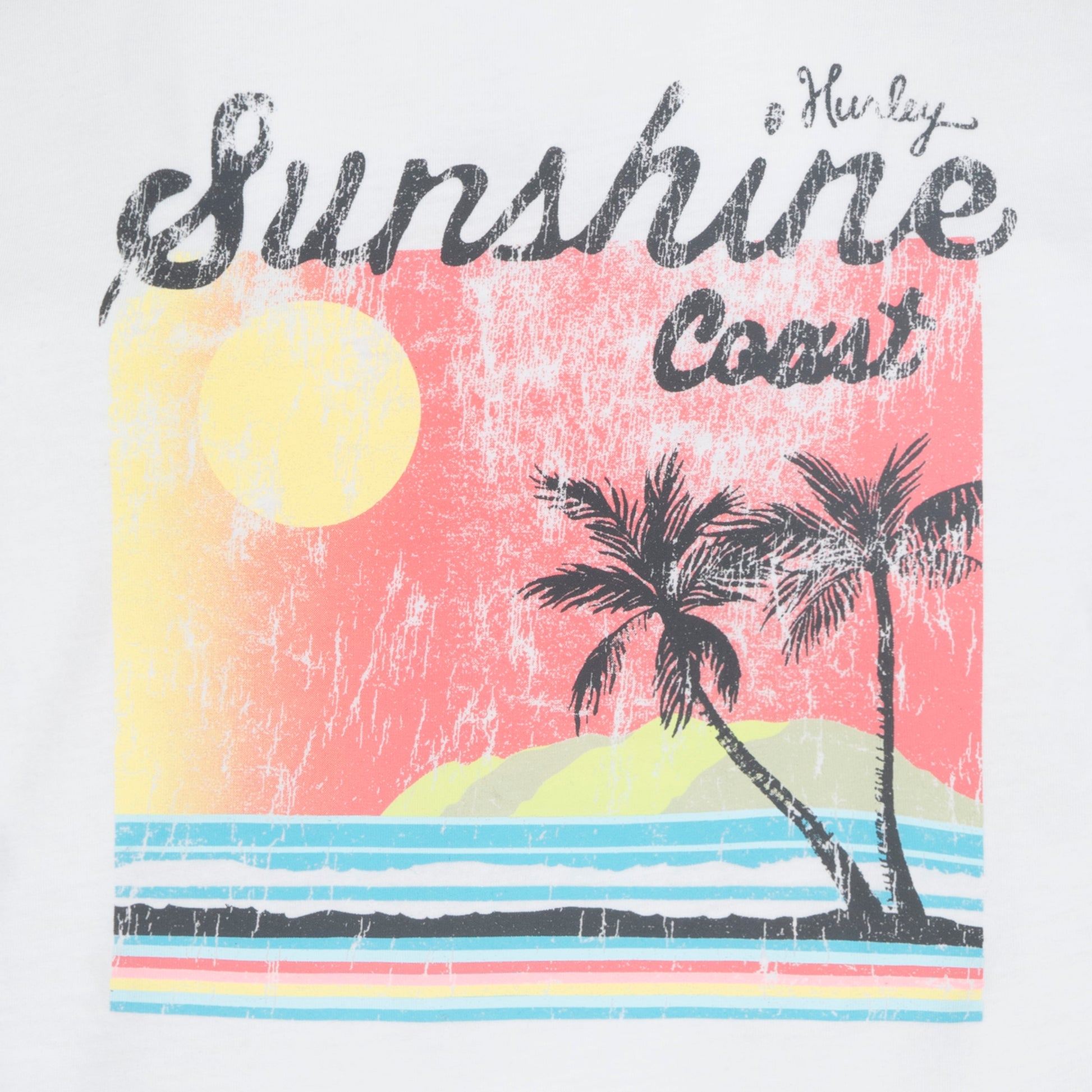 Hurley Girls Sunshine Coast Boxy T-Shirt (Big Kids)