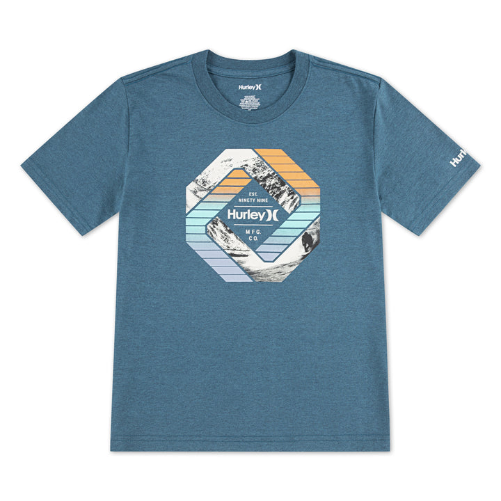 Hurley Boys Alpha-Fill T-Shirt (Big Kids)