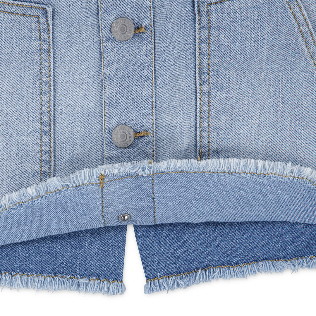 Levi's Girls Tee & Denim Skort Set (Toddlers)