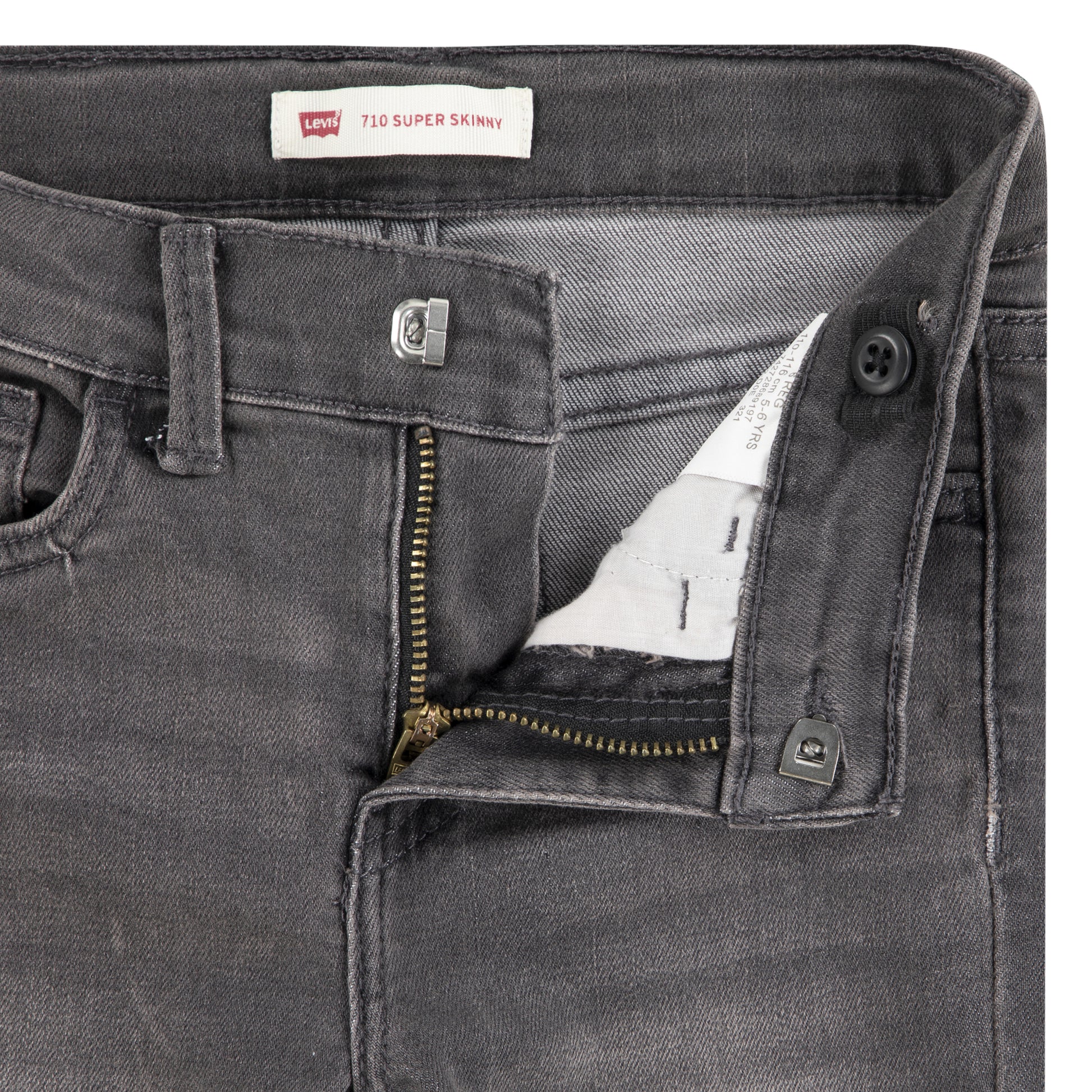 Levi's Girls 710 Super Skinny Denim Jeans (Little Kids)
