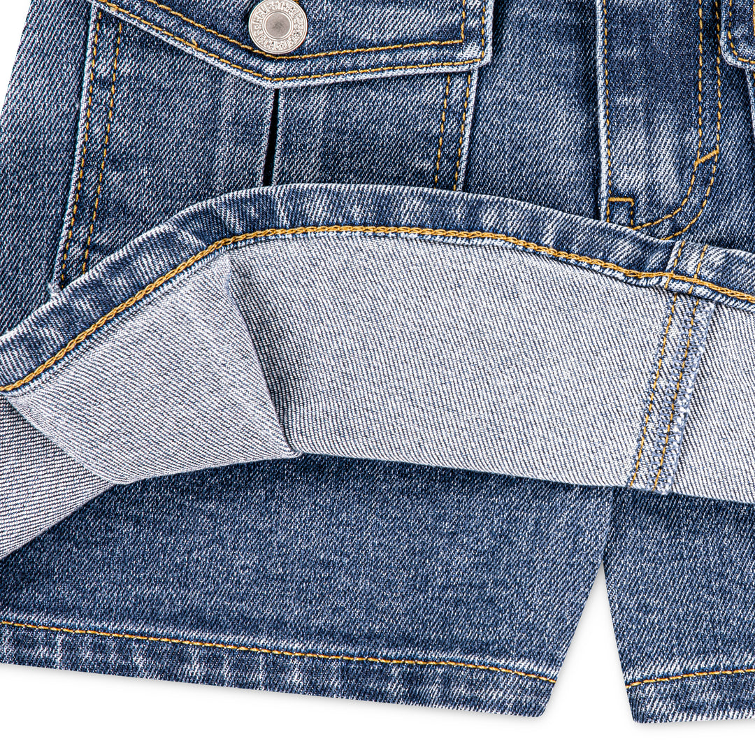 Levi's Girls Pleated Cargo Skorts (Little Kids)