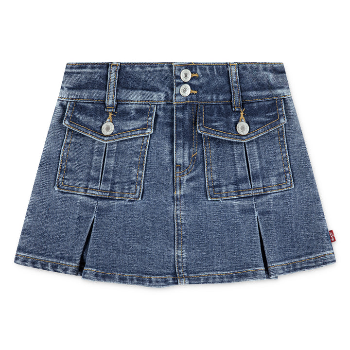 Levi's Girls Pleated Cargo Skorts (Little Kids)