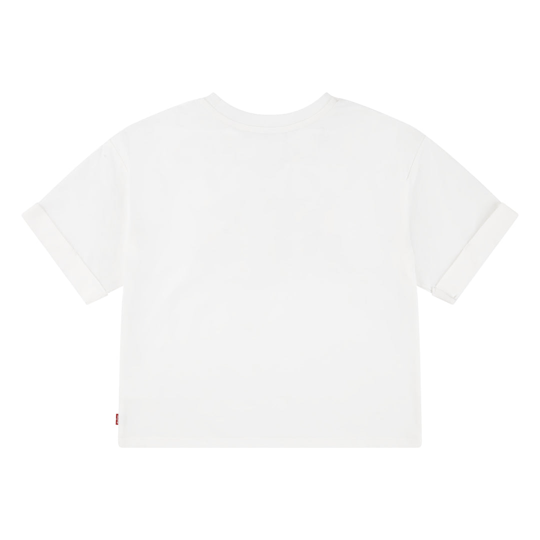 Levi's Girls Lake White T-Shirt (Big Kids)