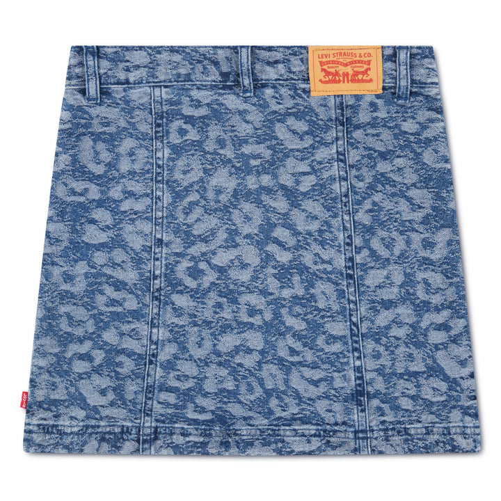 Levi's Girls Jacquard Button Front Skirt (Big Kids)