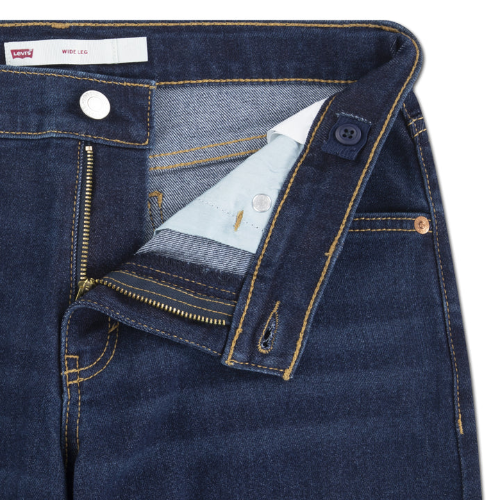 Levi's Girls Wide Leg Jeans (Big Kids)