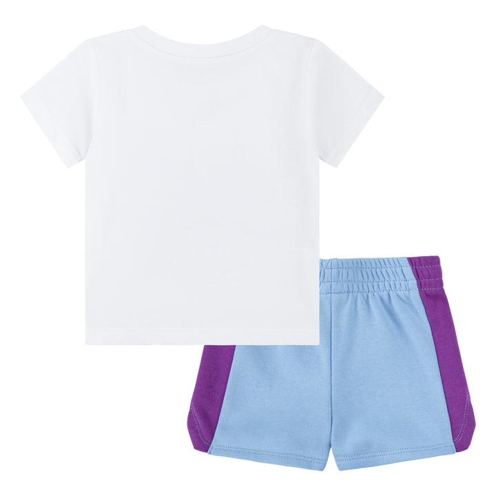 Jordan Girls 2-Piece Jordan Air Stacked T-Shirt and Shorts Set (Infant)