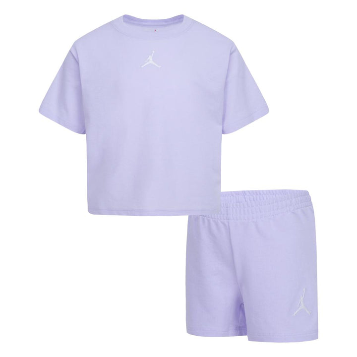 Jordan Girls 2-Piece Essential T-Shirt & Shorts Set (Little Kids)
