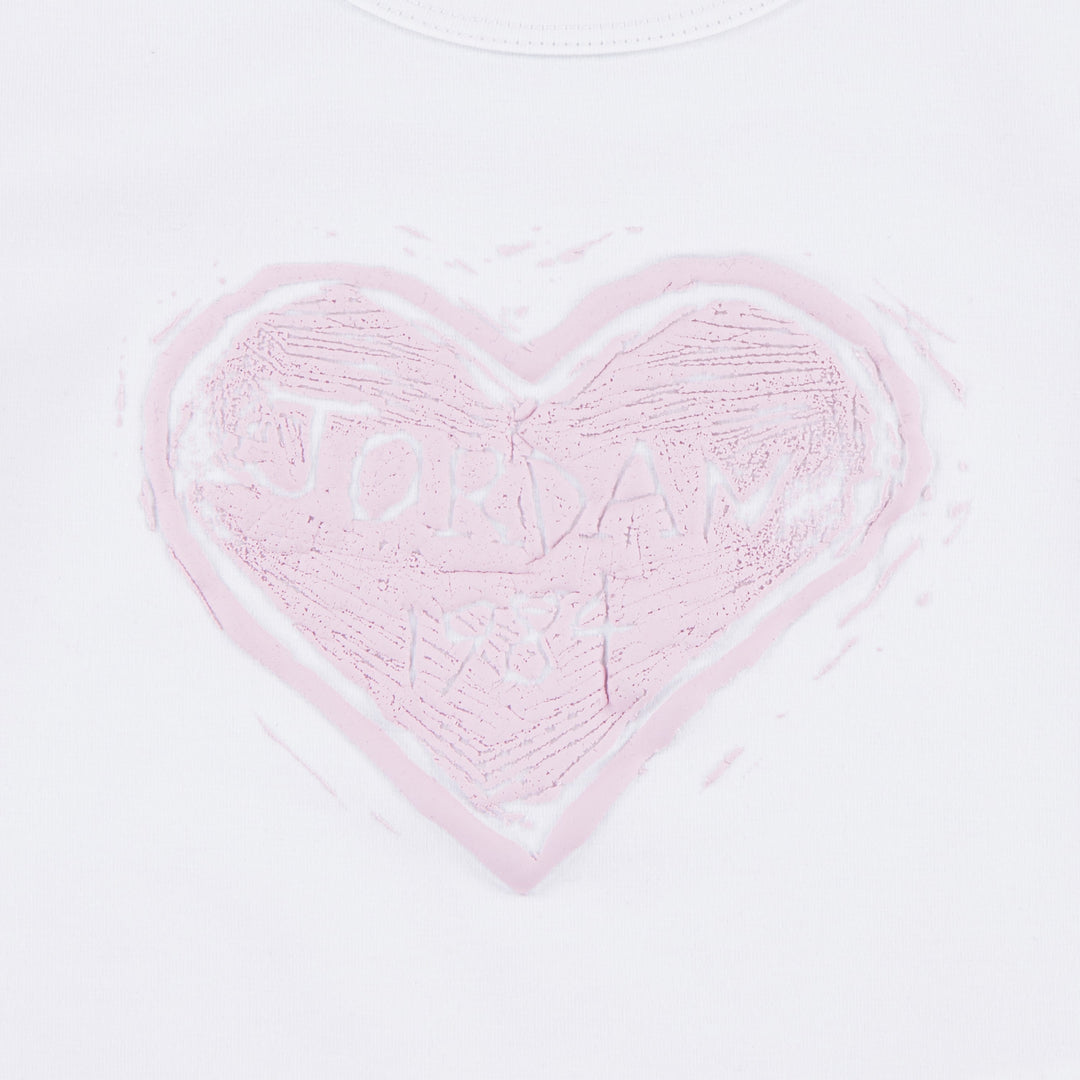 Jordan Girls Etched Wood T-Shirt (Little Kids)