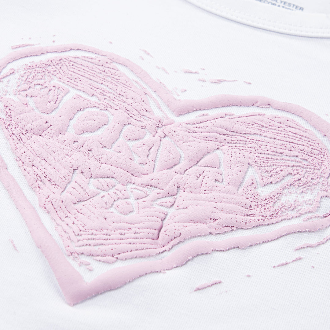 Jordan Girls Etched Wood T-Shirt (Little Kids)