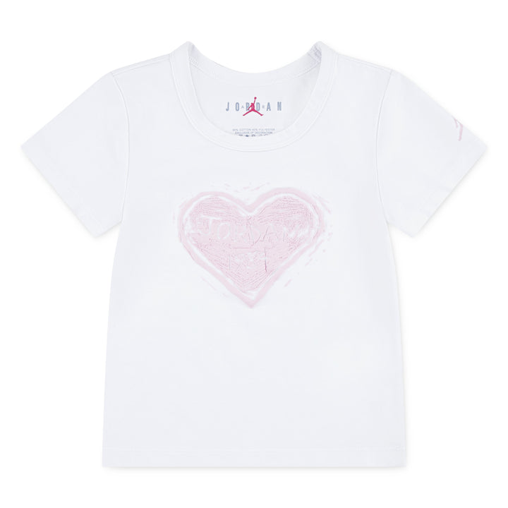 Jordan Girls Etched Wood T-Shirt (Little Kids)
