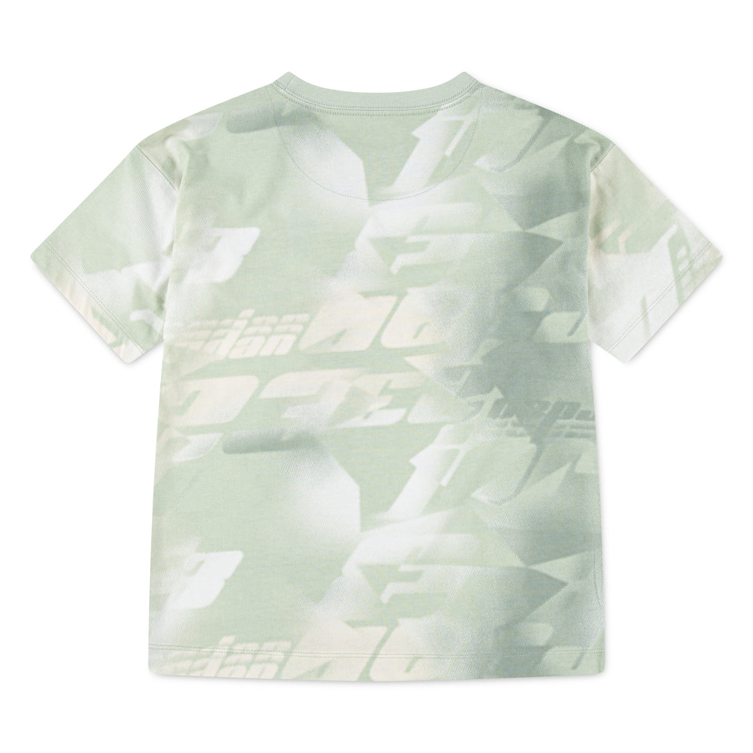Jordan Girls Triple Team AOP Short Sleeve Tee (Big Kids)