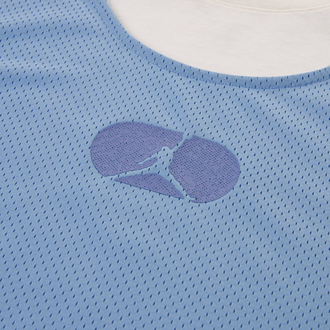 Jordan Girls Training Camp Mesh Overlay T-Shirt (Big Kids)