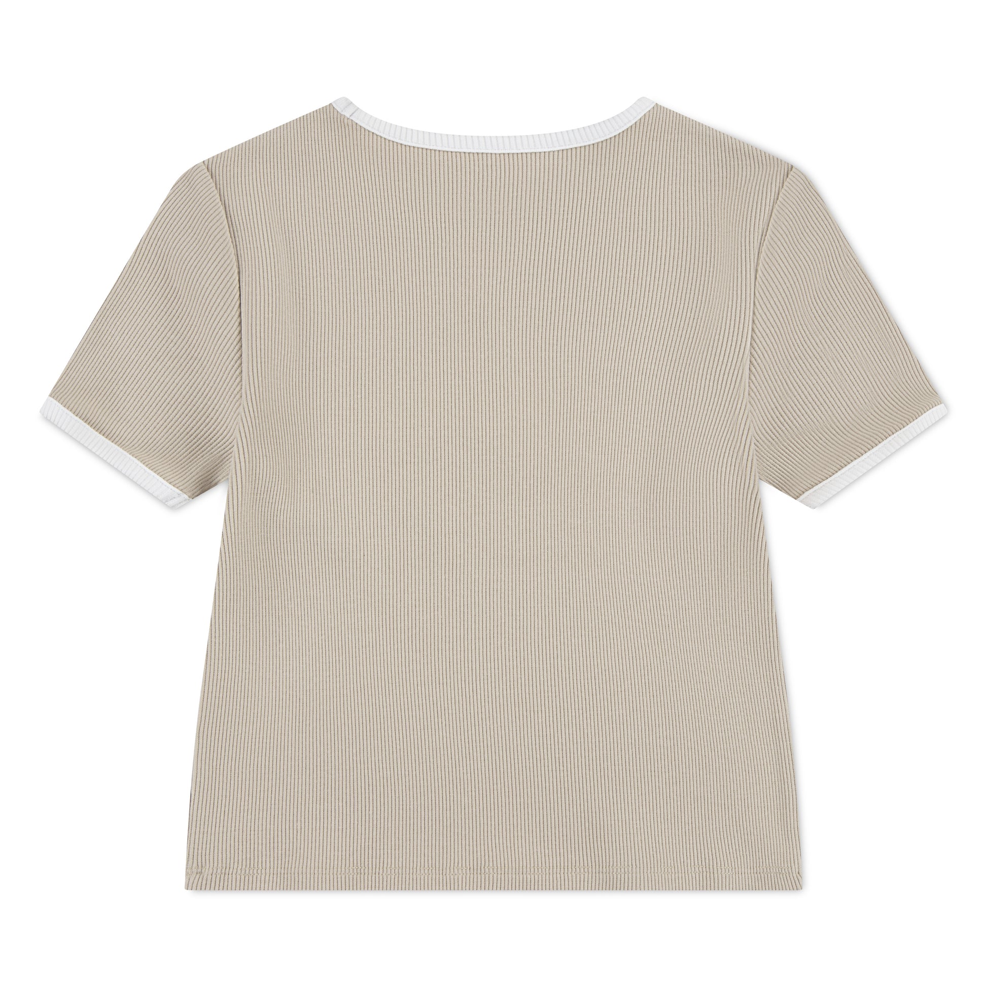 Jordan Girls Semi-Cropped Rib T-Shirt (Big Kids)
