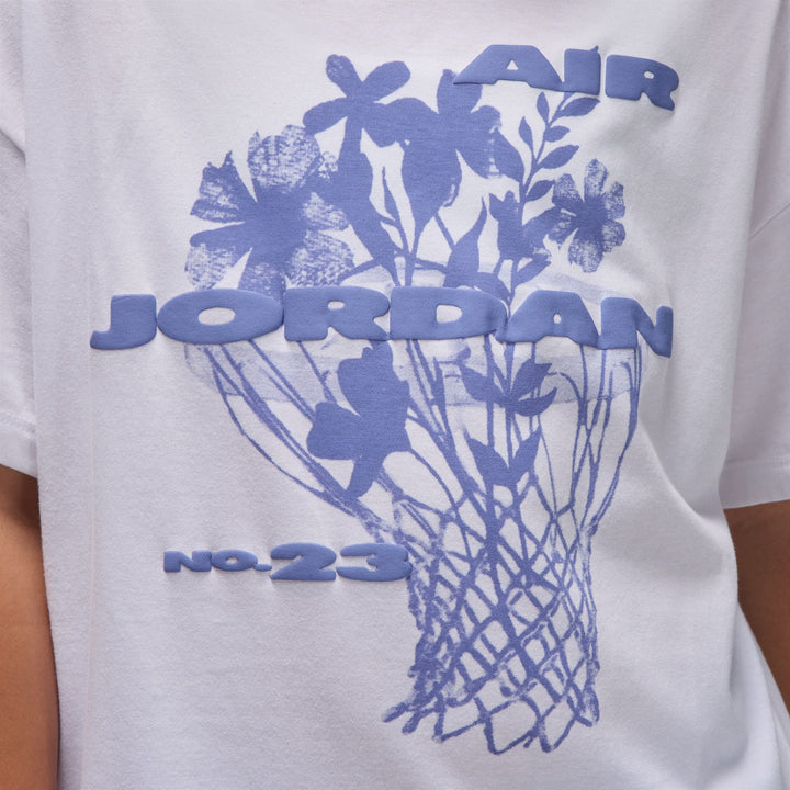 Jordan Girls 23 Flowers T-Shirt (Big Kids)