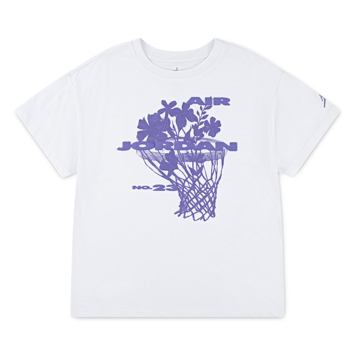 Jordan Girls 23 Flowers T-Shirt (Big Kids)