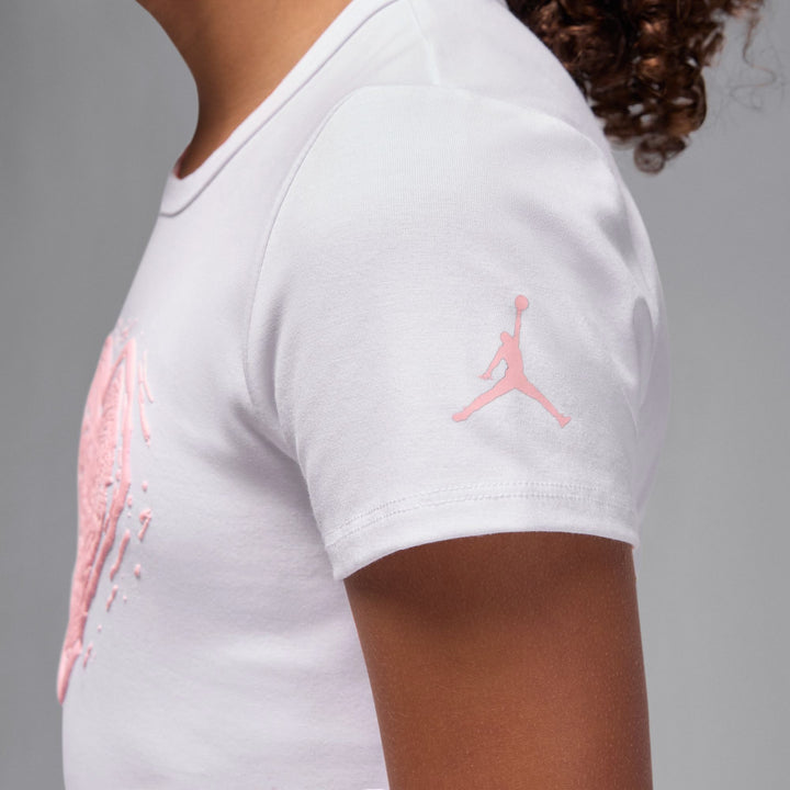 Jordan Girls Etched Wood T-Shirt (Big Kids)