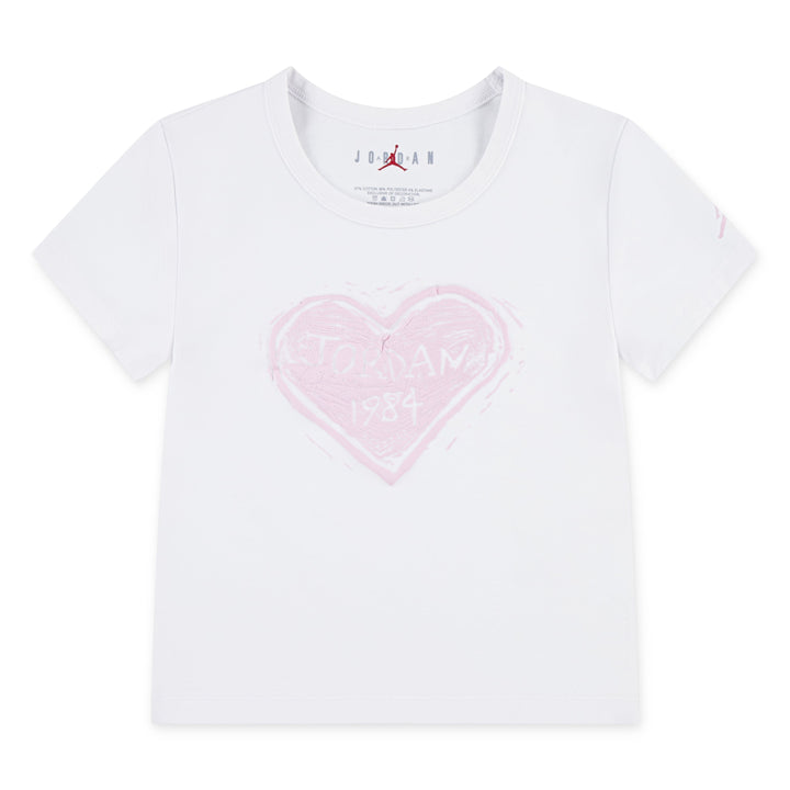 Jordan Girls Etched Wood T-Shirt (Big Kids)