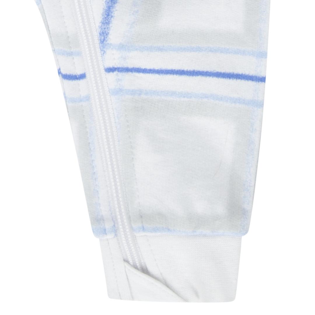 Jordan Brooklyn EssentialsHoliday Coverall White Romper (Newborn)