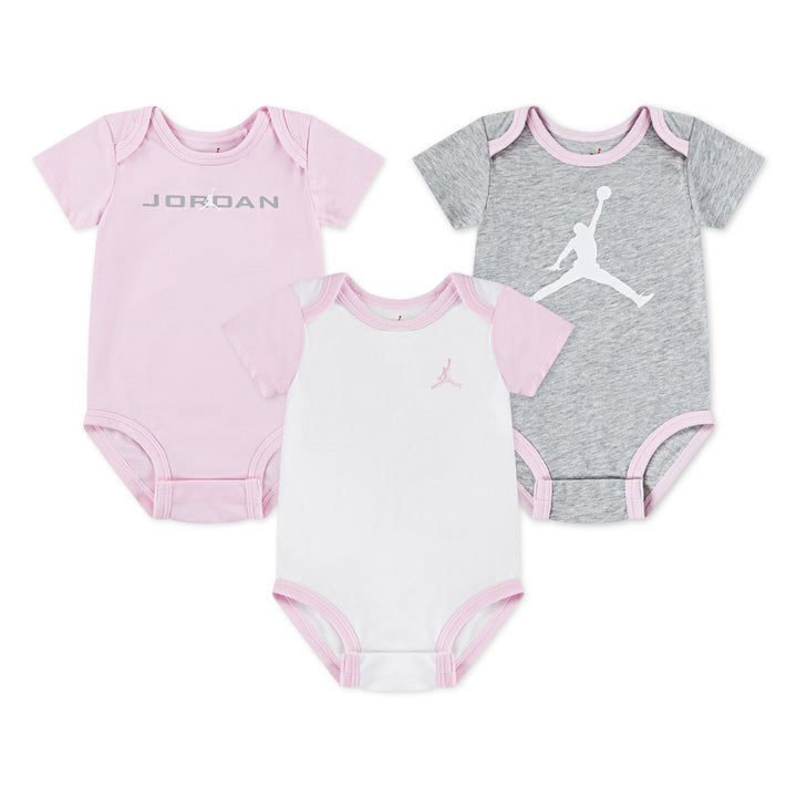 Jordan 3-Pack MJ Brooklyn Essential Bodysuit Set (Newborn)