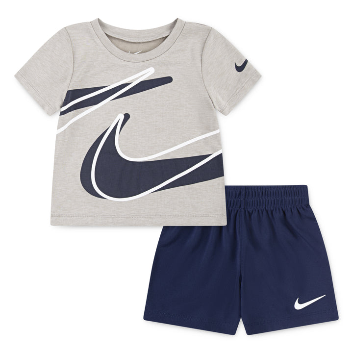 Nike Boys Dri-FIT Dropset T-Shirt & Shorts Set (Infant)