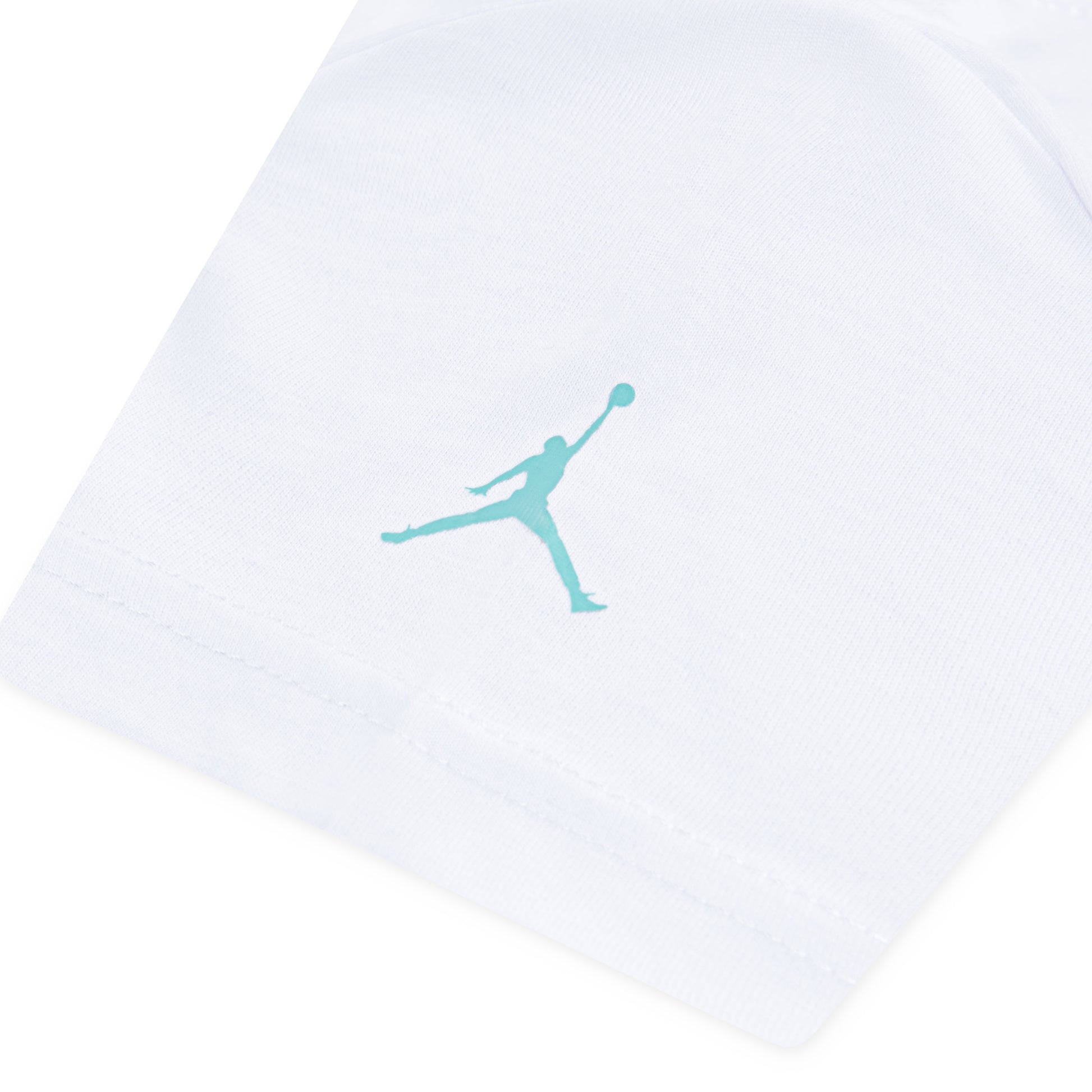 Jordan 2-Piece MJ Baseline T-Shirt & Teal Shorts Set (Toddler)