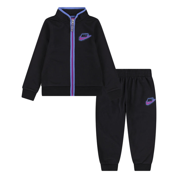 Nike Boys 2-Piece Powder Play Propus Black Tracksuit Set (Toddler)