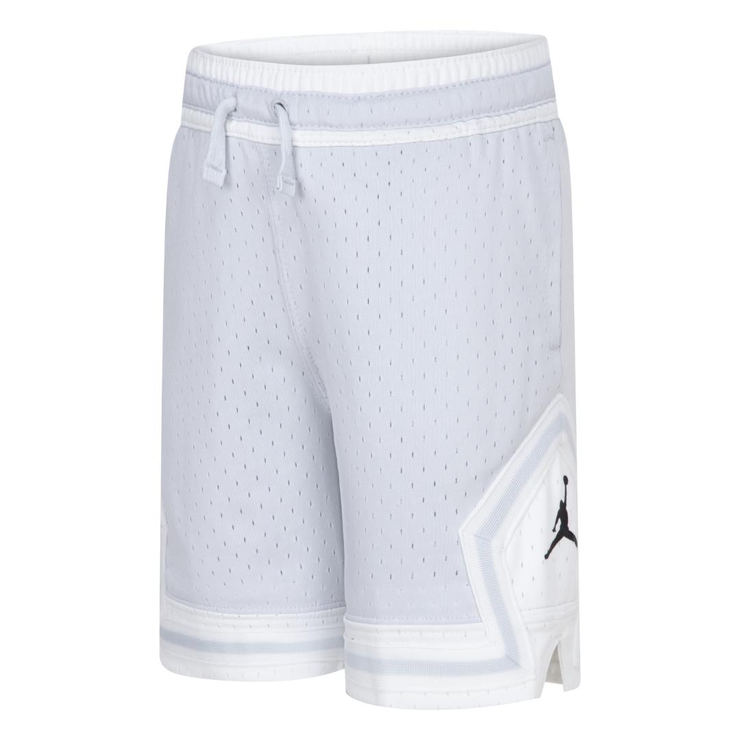 Jordan Boys MJ Dri-Fit Sport Diamond Gray Shorts (Little Kids)