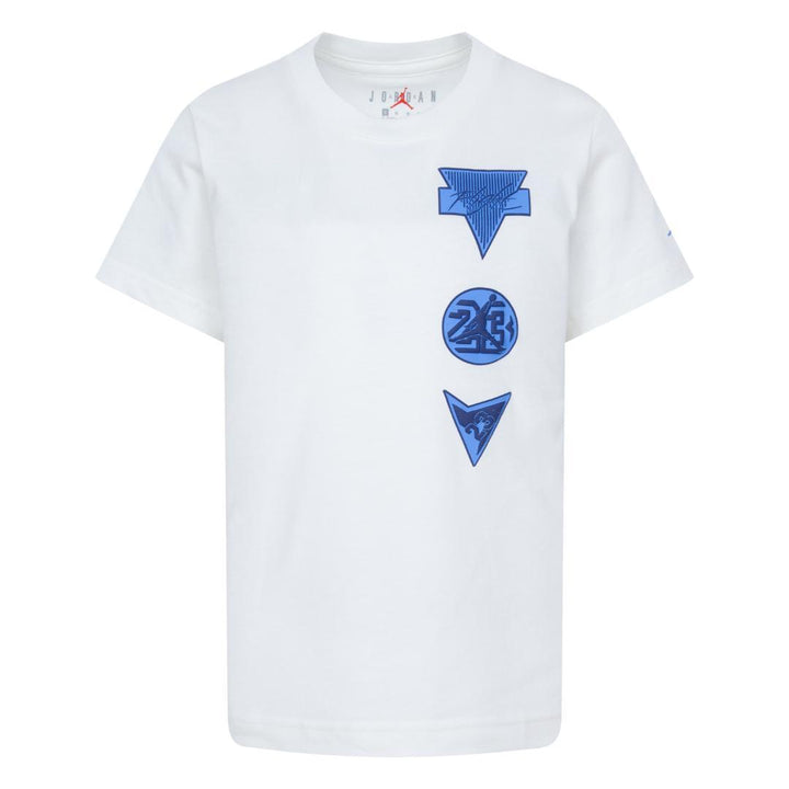 Jordan Boys See Me Shine White T-Shirt (Little Kids)