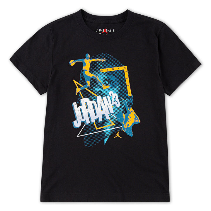 Jordan Boys 3Peat Black T-Shirt (Little Kids)