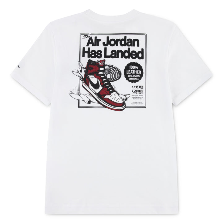 Jordan Boys Varsity Split White Short Sleeve T-Shirt (Little Kids)