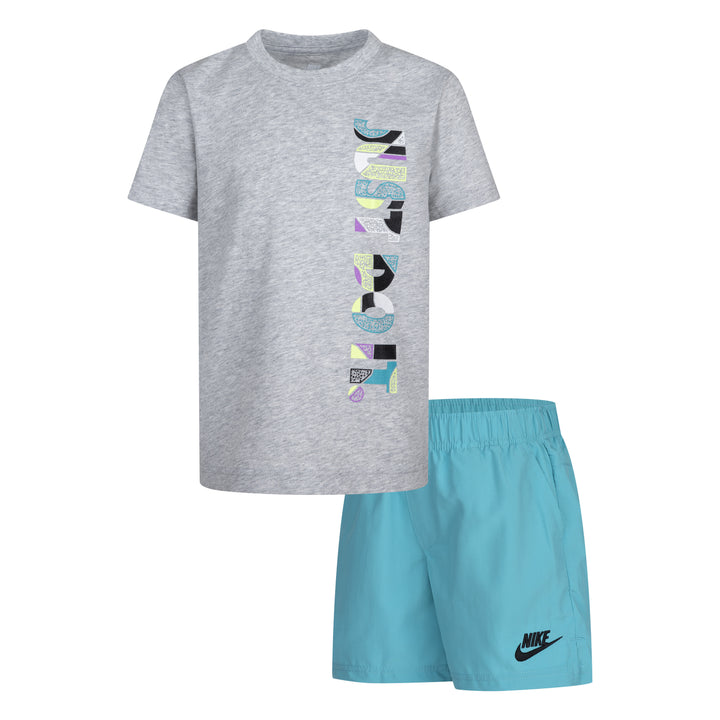 Nike Boys 2-Piece Outside the Lines T-Shirt & Shorts Set (Toddler)
