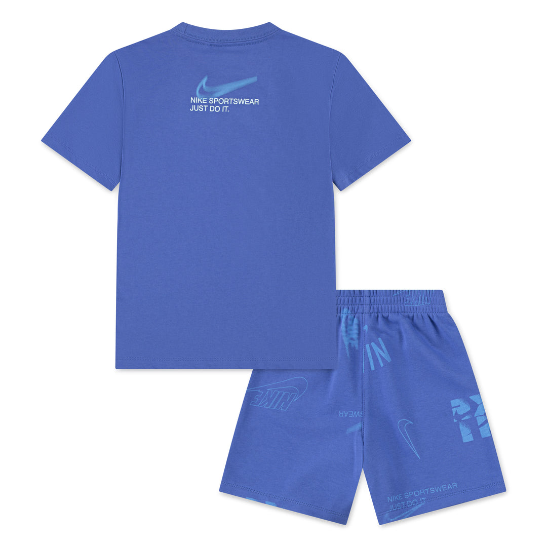 Nike Club Brand Energy 2-Piece T-Shirt & Shorts Set (Little Kids)