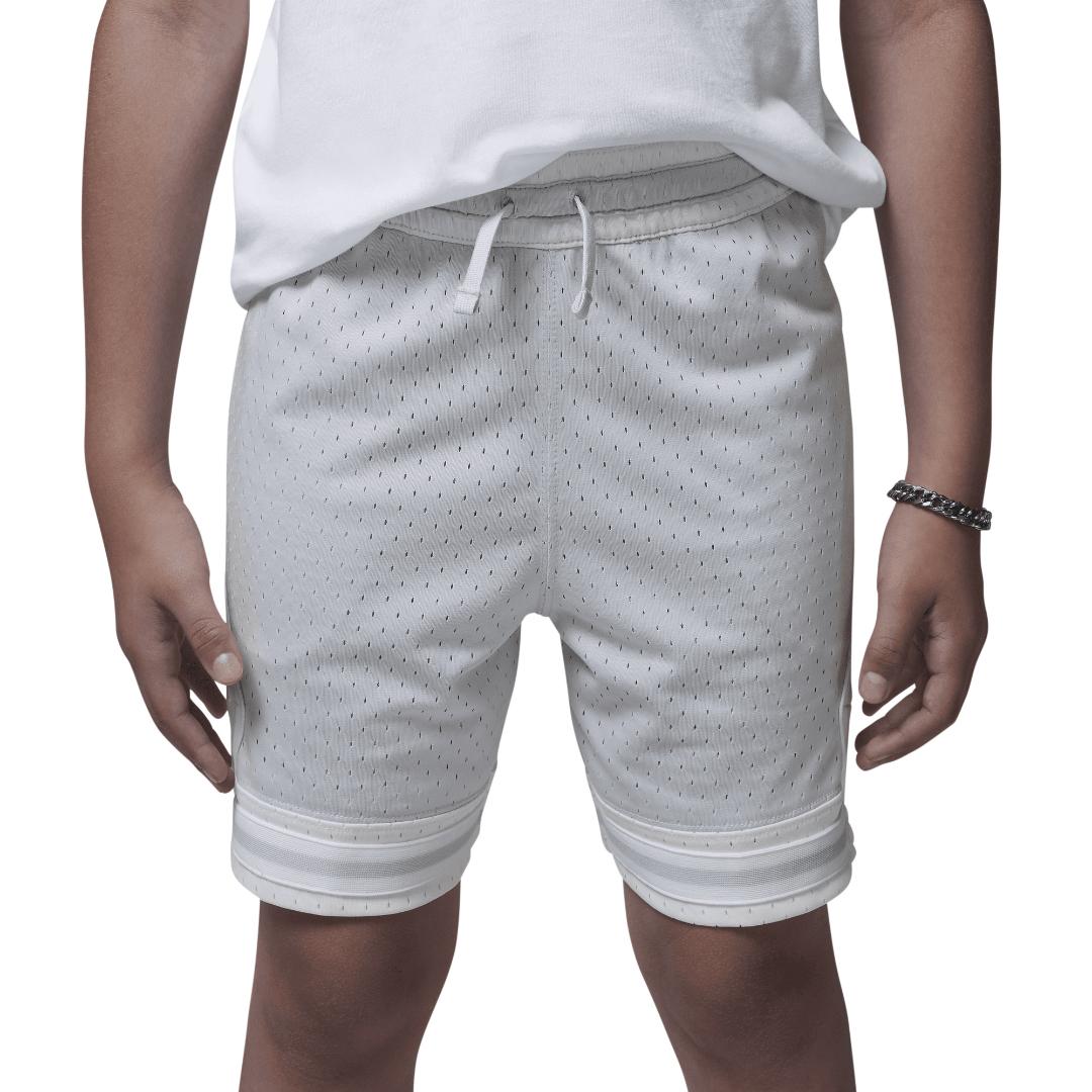 Jordan Boys MJ Dri-Fit Sport Diamond Gray Shorts (Little Kids)
