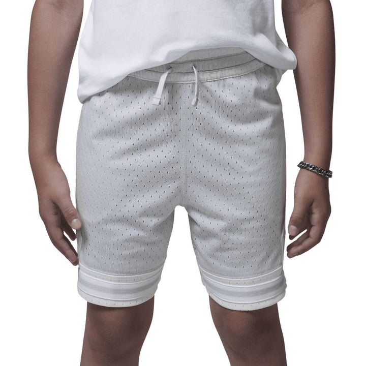 Jordan Boys MJ Dri-Fit Sport Diamond Gray Shorts (Little Kids)
