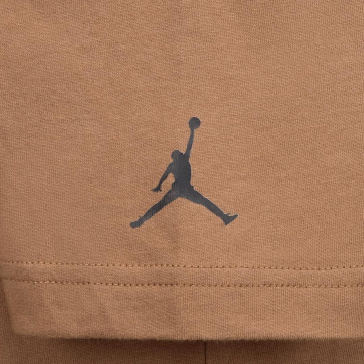 Jordan Boys Game of Flight Brown T-Shirt (Big Kids)