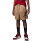 Jordan Boys MJ MVP Mesh Brown Shorts (Big Kids)