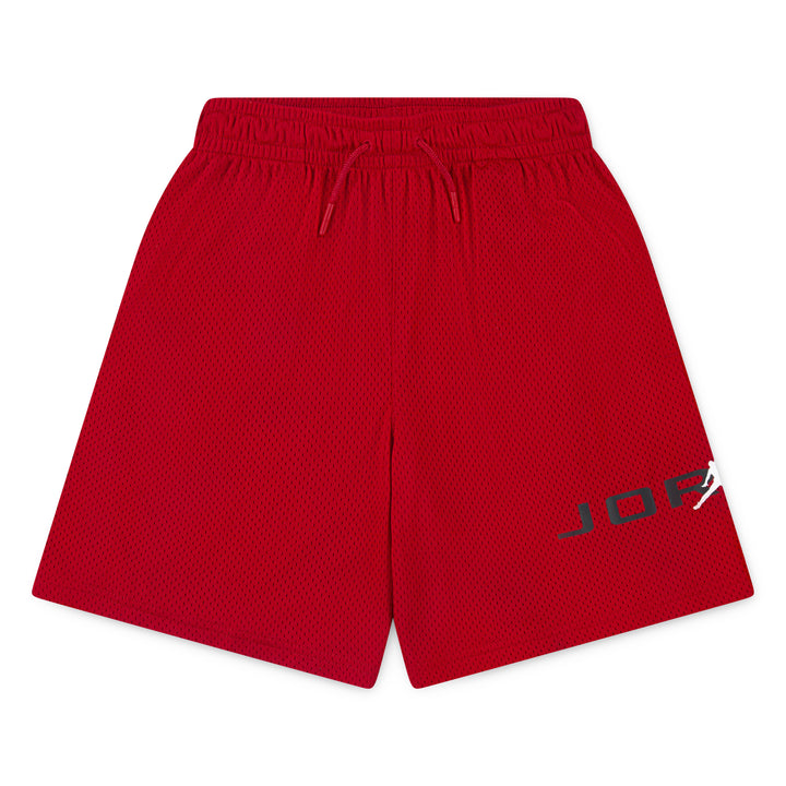 Jordan Boys  MJ Baseline Mesh Red Shorts (Big Kids)