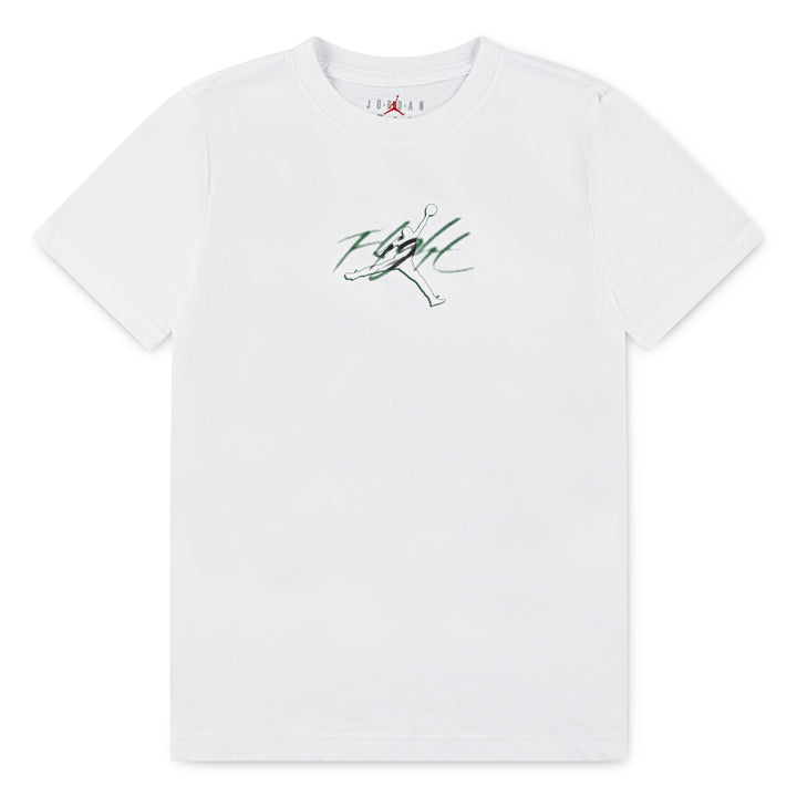 Jordan Boys Flight Haze White T-Shirt (Big Kids)