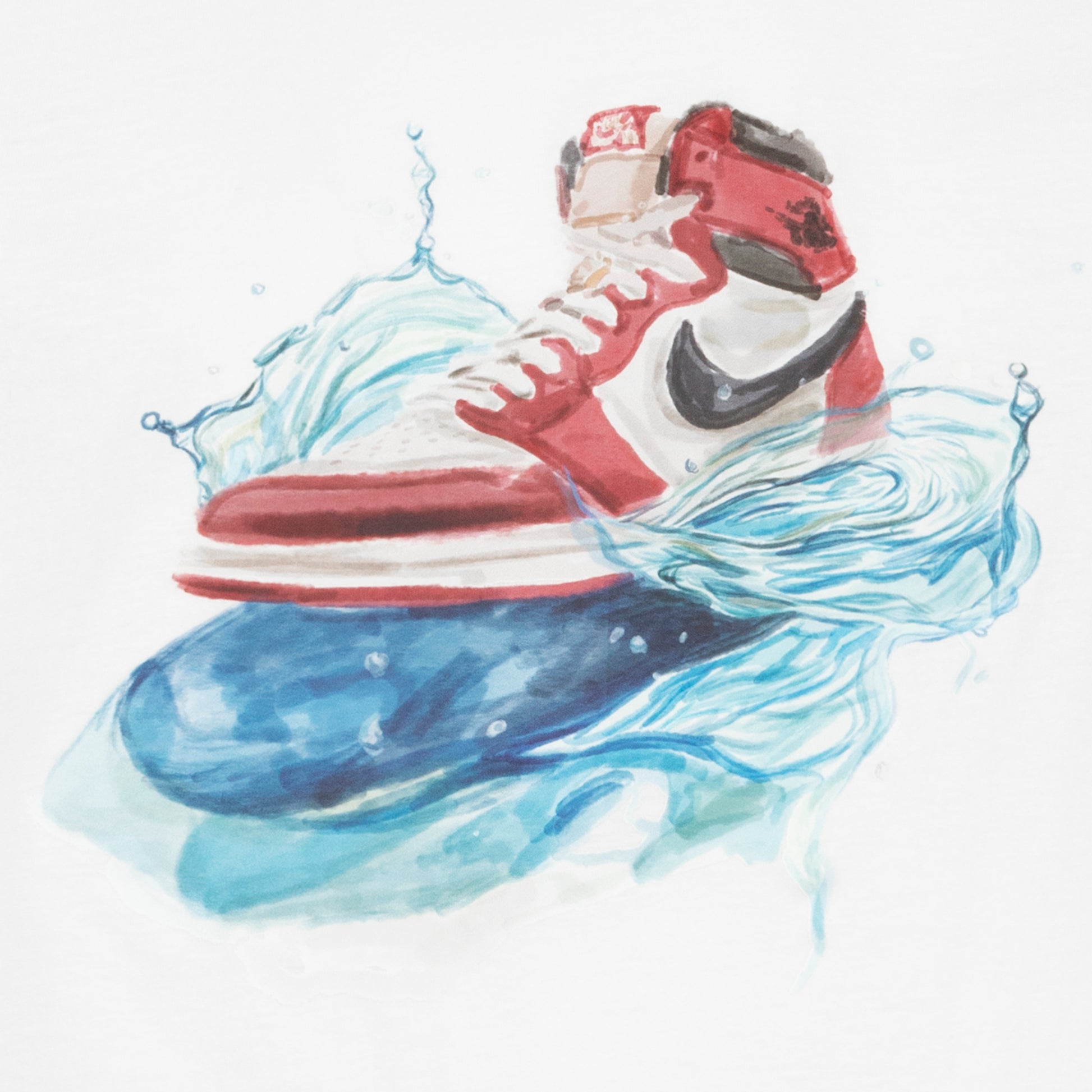 Jordan Boys AJ1 Wave T-Shirt (Big Kids)