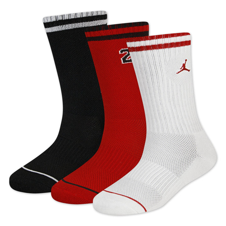 Jordan Boys 3-Pack Varsity Crew Socks (Big Kids)