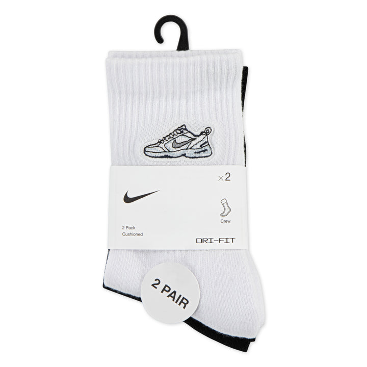 Nike 2-Pack Air Max Cushioned Crew Socks (Little Kids)