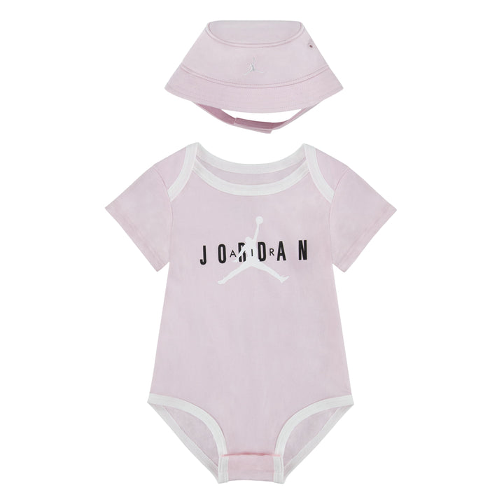 Jordan 2-Piece Bucket Hat & Bodysuit Set (Newborn)