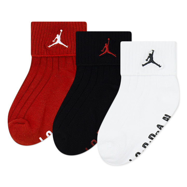 Jordan 3-Pack Ripped Grippers Sock (Toddler)