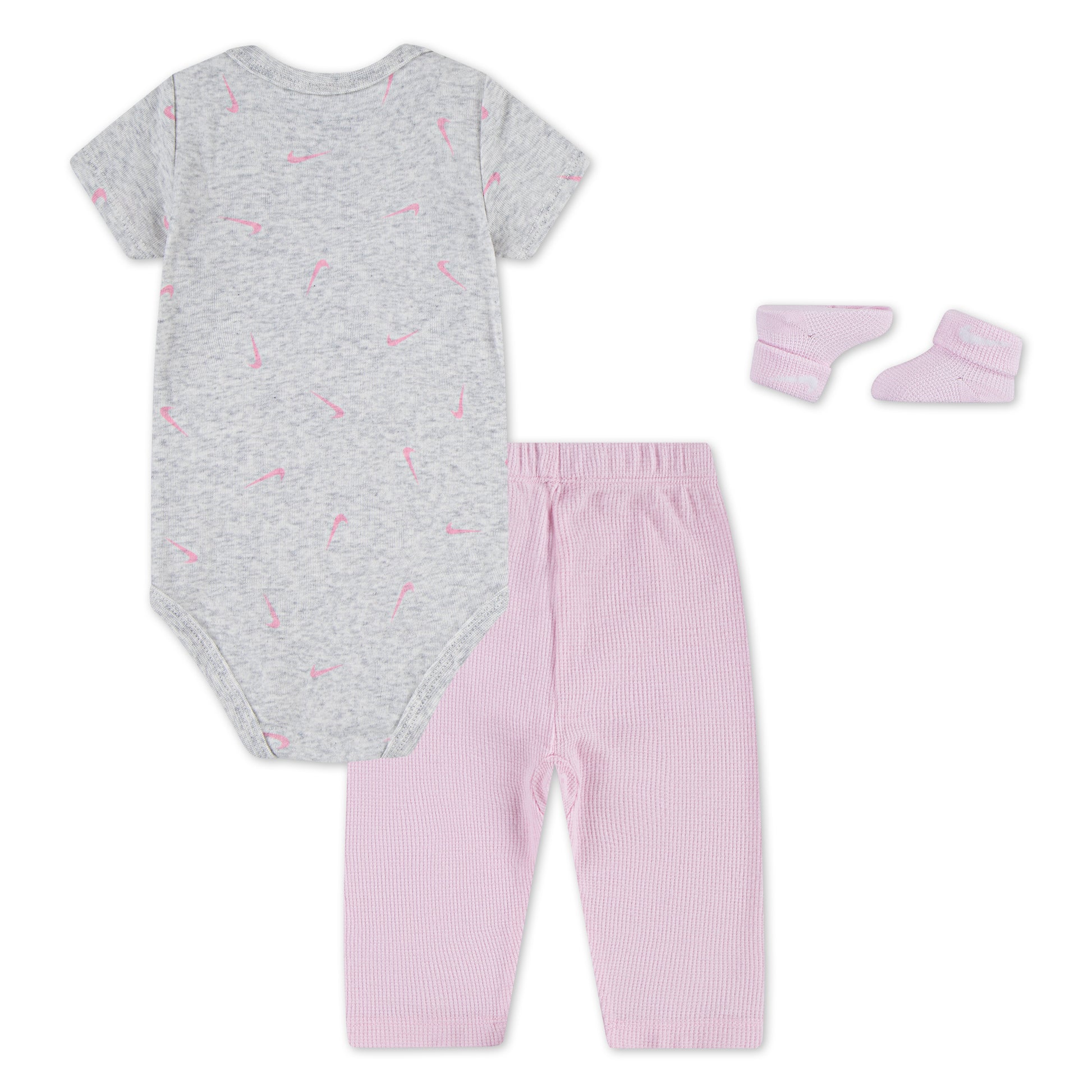 Nike 3-Piece Bodysuit, Pants & Booties Gift Set (Newborn)