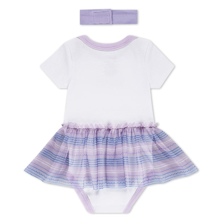 Nike Girls 2-Piece Sunny Swoosh Headband & Tutu Bodysuit Gift Set (Newborn)