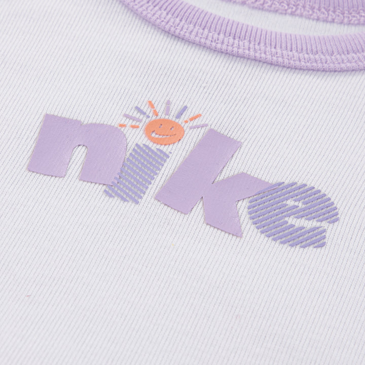 Nike Girls 2-Piece Sunny Swoosh Headband & Tutu Bodysuit Gift Set (Newborn)