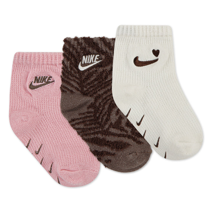 Nike Girls 3-Pack Wild Warmth Socks (Infant)