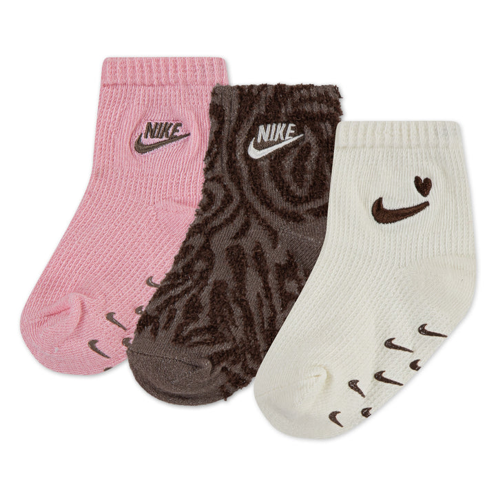 Nike Girls 3-Pack Wild Warmth Socks (Infant)