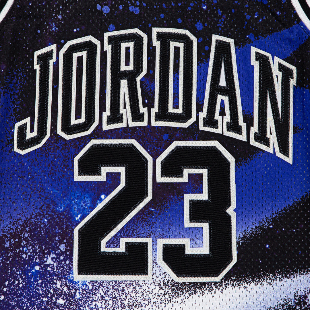 Jordan 23 AOP Tank Top Black Jersey (Big Kids)